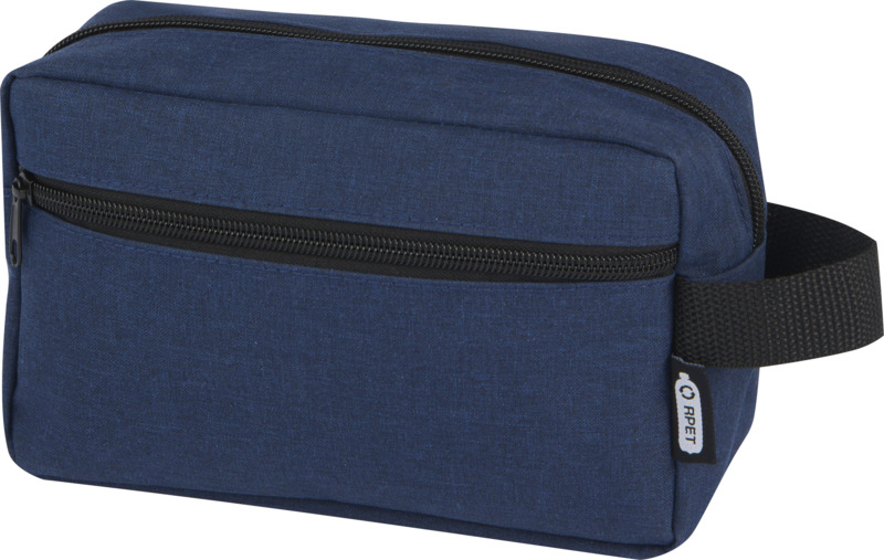 Ross GRS RPET toiletry bag 1.5L in Heather navy
